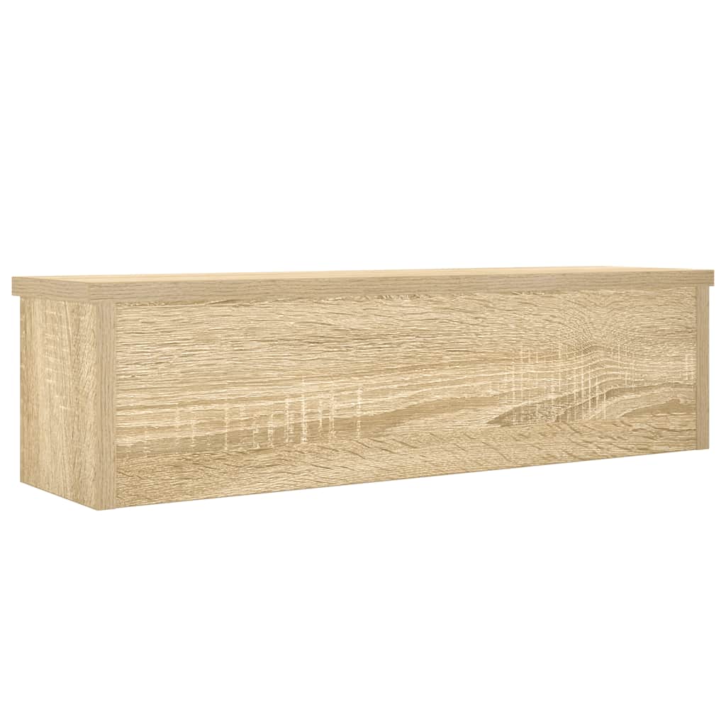 Küchenregale Stapelbar 2 Stk. Sonoma-Eiche 50x15x16 cm