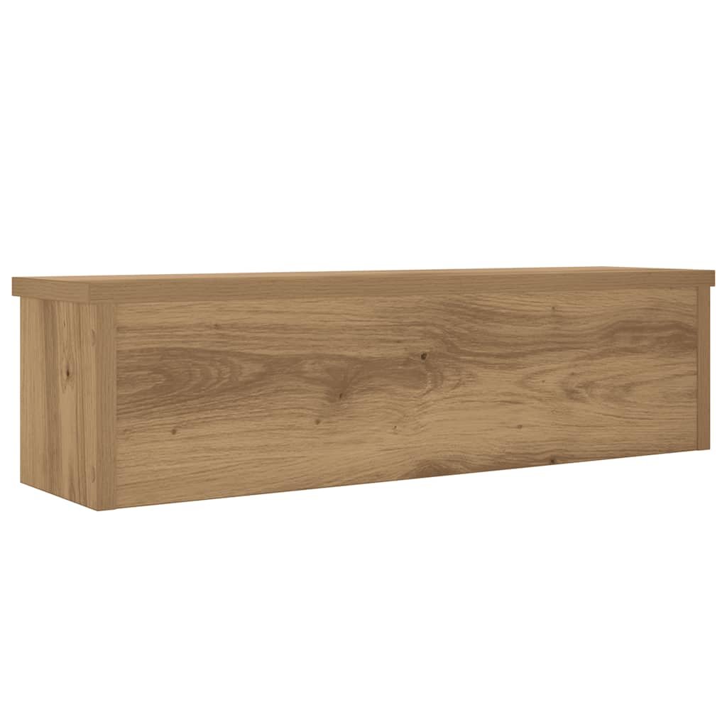 Küchenregale Stapelbar 2 Stk. Artisan-Eiche 50x15x16 cm