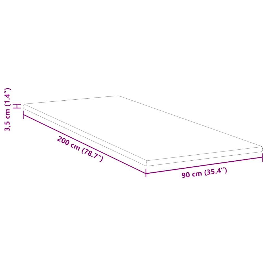 Matratzentopper aus Memory-Schaum for Erwachsene Weich 3,5 cm
