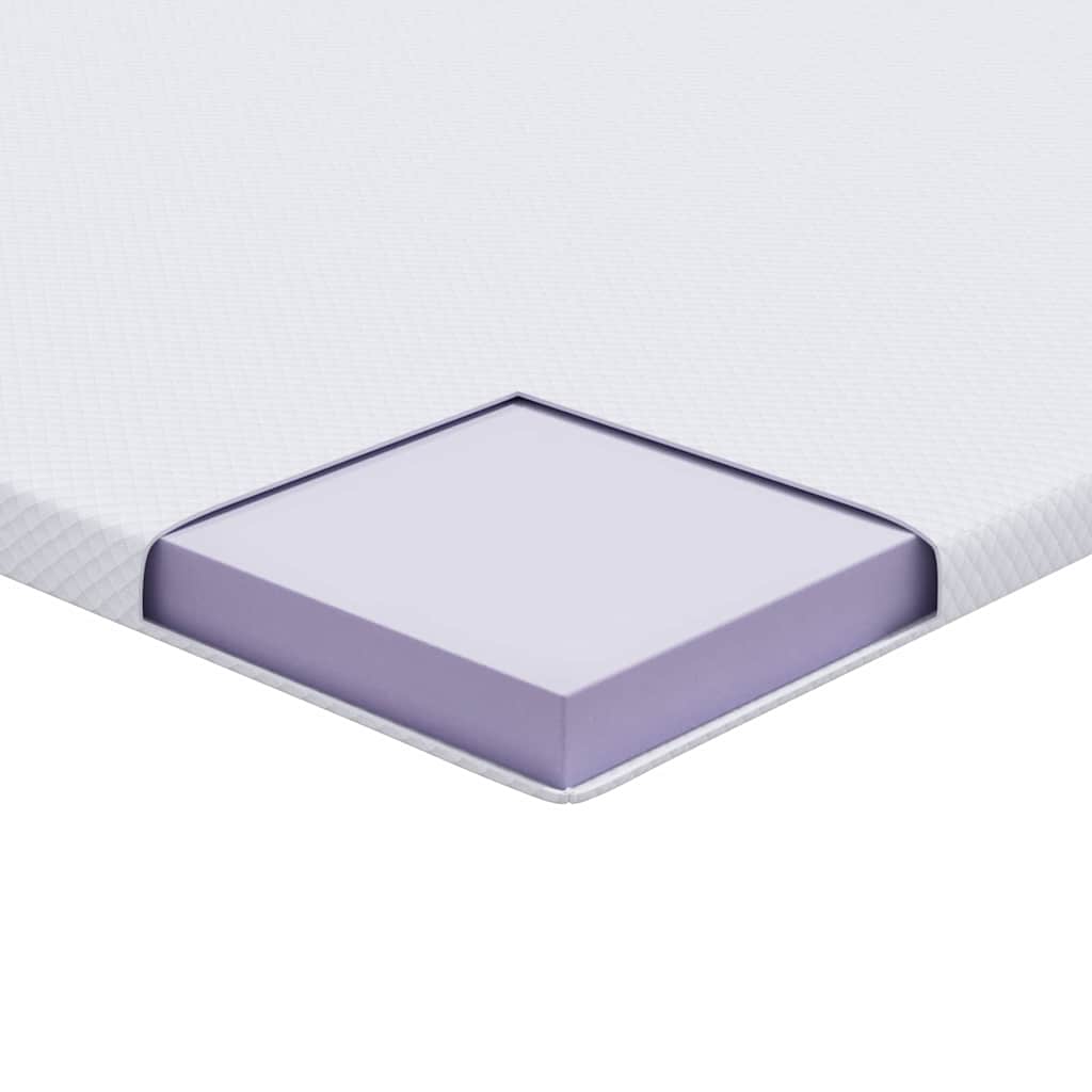 Matratzentopper aus Memory-Schaum for Erwachsene Weich Weiß