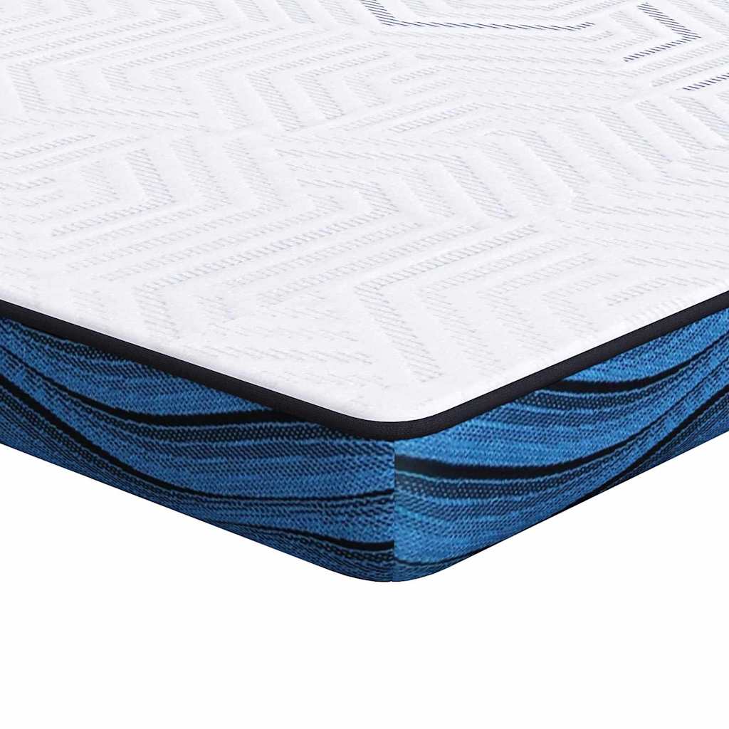 Matratzenauflage Weiß 80 x 200 cm Jacquard-Stoff