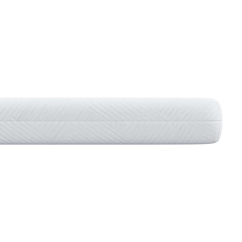 Matratzenauflage Weiß 200 x 200 cm Jacquard-Stoff