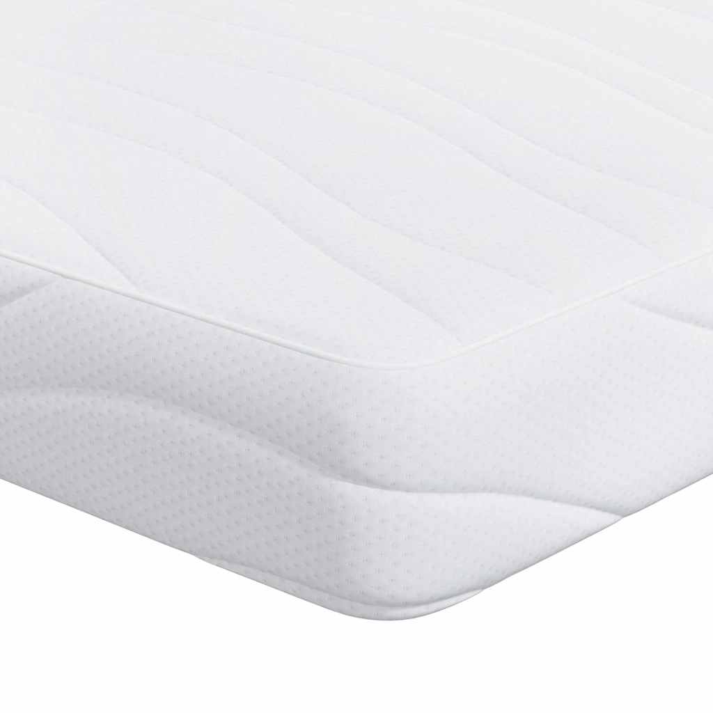 Matratze Weiß 120 x 200 cm Jacquard-Stoff
