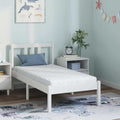 Matratze Weiß 70 x 140 cm Jacquard-Stoff