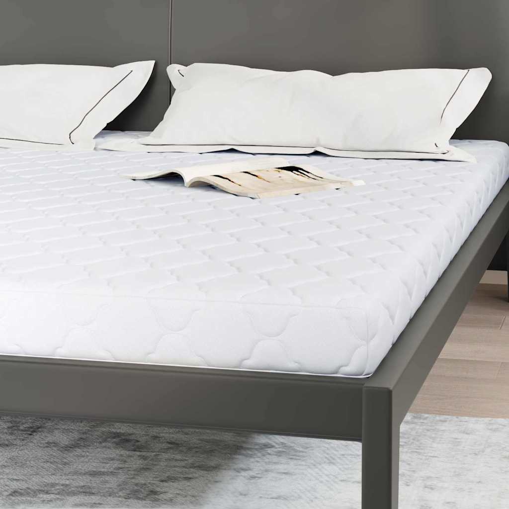 Matratze Weiß 200 x 200 cm Jacquard-Stoff