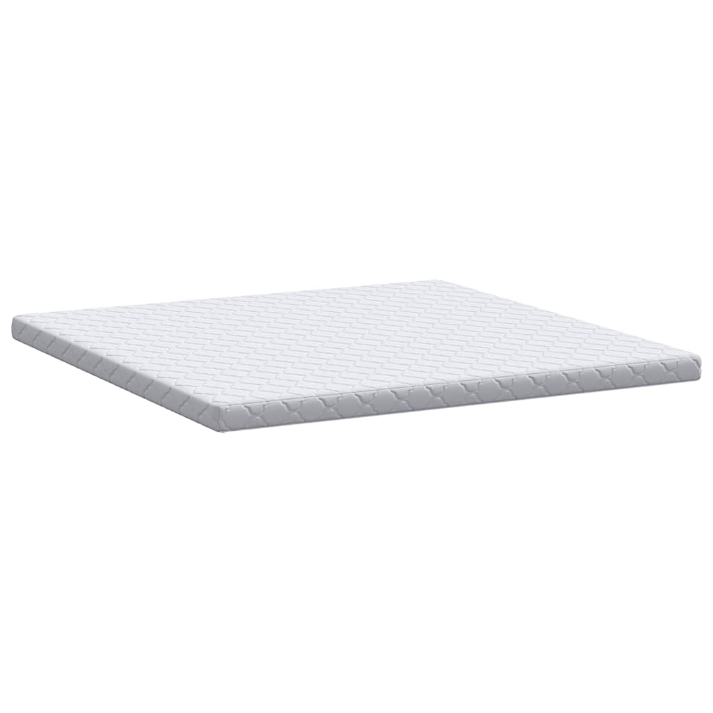 Matratze Weiß 200 x 200 cm Jacquard-Stoff