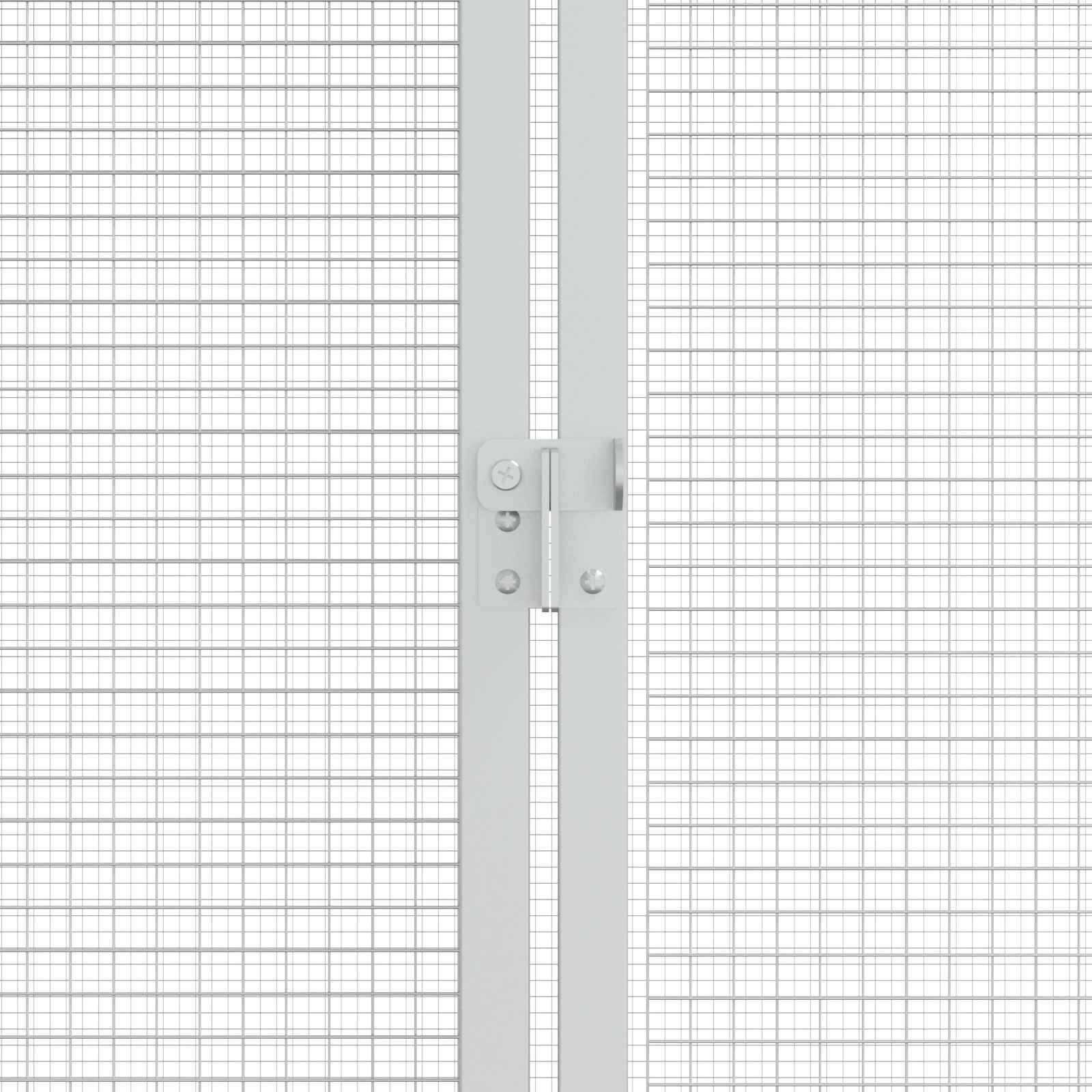 Vogelkäfig Anthrazit 422 x 103 x 142 cm Verzinkter Stahl