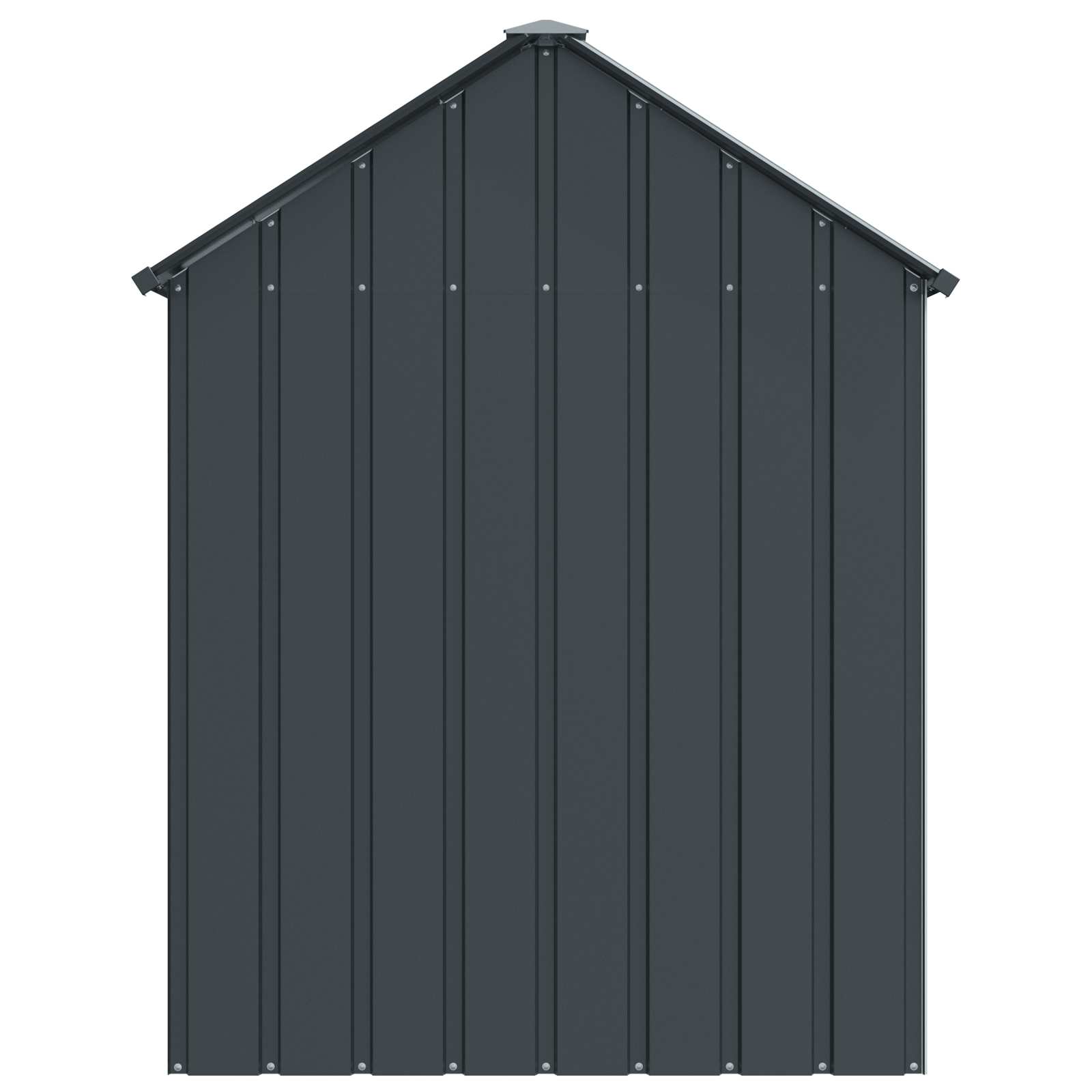 Vogelkäfig Anthrazit 619 x 111 x 142 cm Verzinkter Stahl