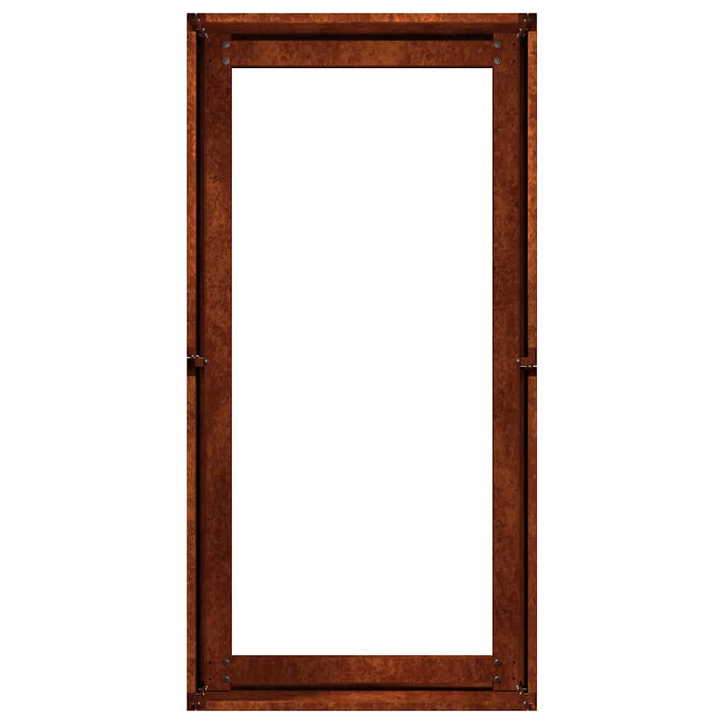 Pflanzkübel Rostig 40x80x40 cm Wetterfester Stahl