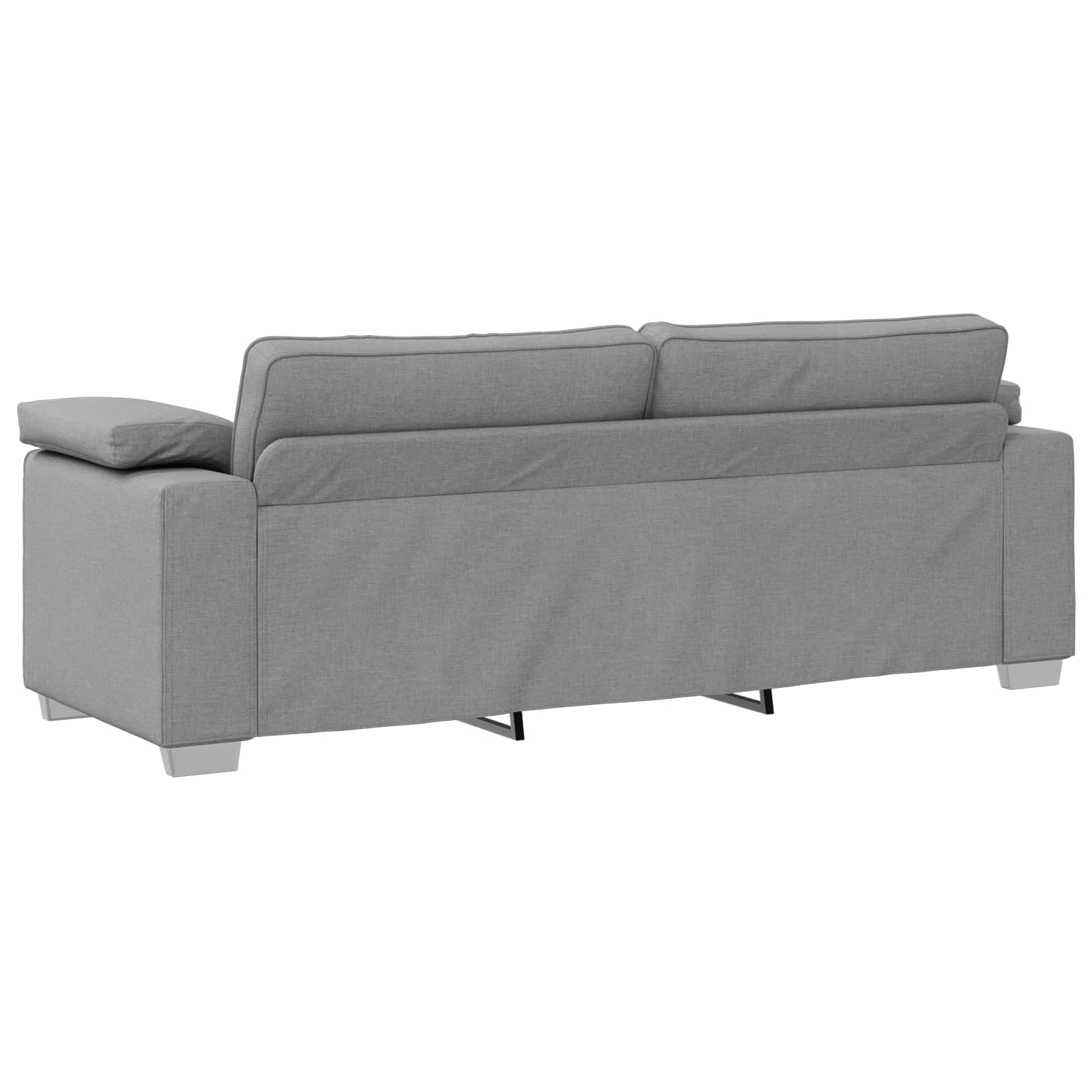 Sofa 2 pcs Wolkengrau 219 x 80 x 82 cm Stoff