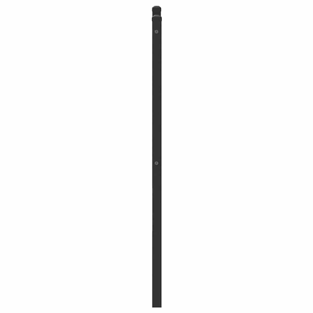 Ersatz-Kopfteil Räuchereiche 107 cm Holzwerkstoff und Stahl