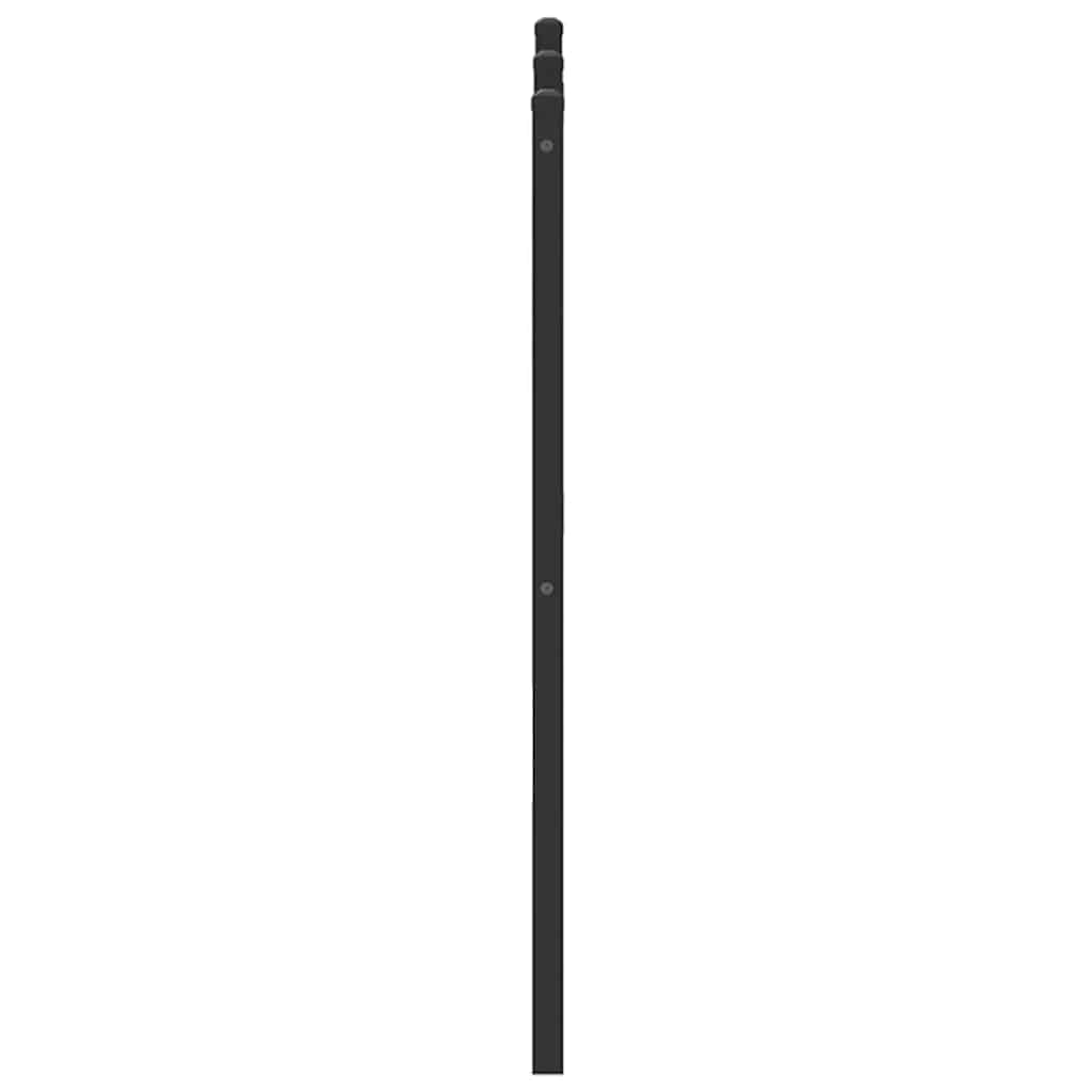 Ersatz-Kopfteil Räuchereiche 193 cm Holzwerkstoff und Stahl