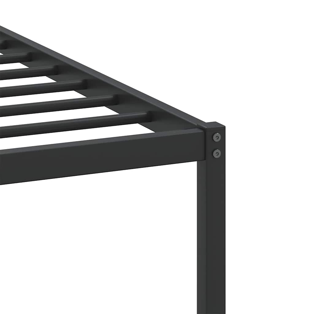 Bettgestell ohne Matratze Braun Eiche 90x190 cm Holzwerkstoff