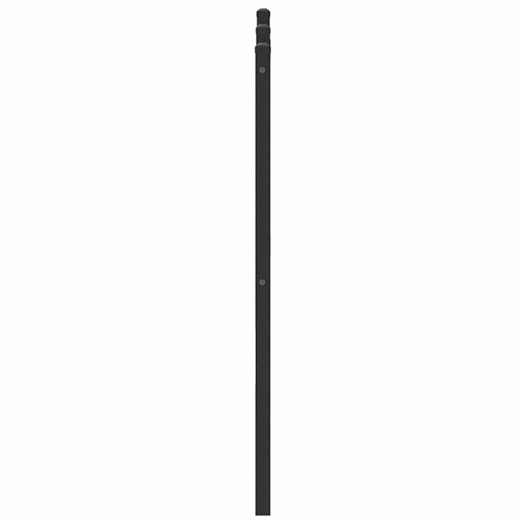Ersatz-Kopfteil Braun Eichen-Optik 193 cm Holzwerkstoff und Stahl