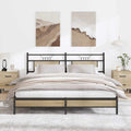 Bettgestell ohne Matratze Sonoma-Eiche 183x203 cm Holzwerkstoff