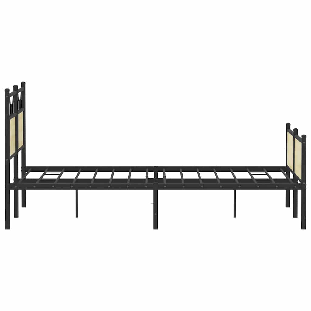 Bettgestell ohne Matratze Sonoma-Eiche 150x200 cm Holzwerkstoff