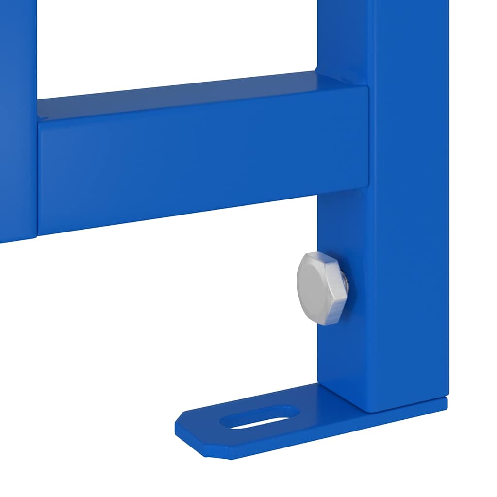 Badezimmer Wandstütze Blau 50 x 3 x 112 cm