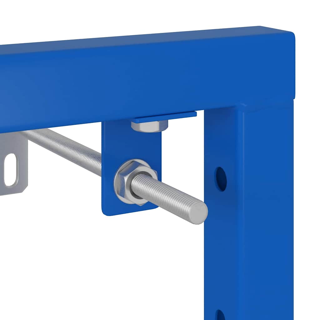 Badezimmer Wandstütze Blau 50 x 3 x 112 cm