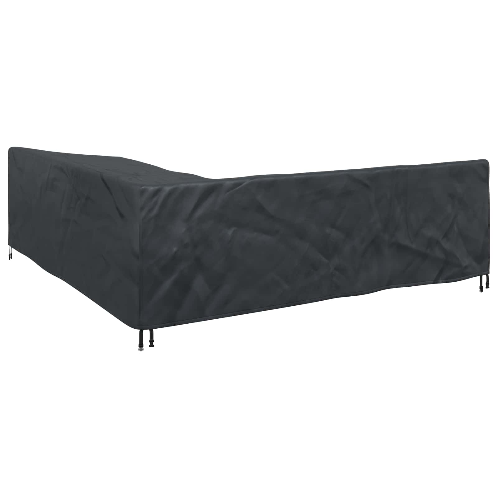 Möbelbezug Schwarz 255 x 255 x 80 cm 420D Oxford Stoff