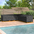 Möbelbezug Schwarz 300 x 300 x 80 cm 420D Oxford Stoff