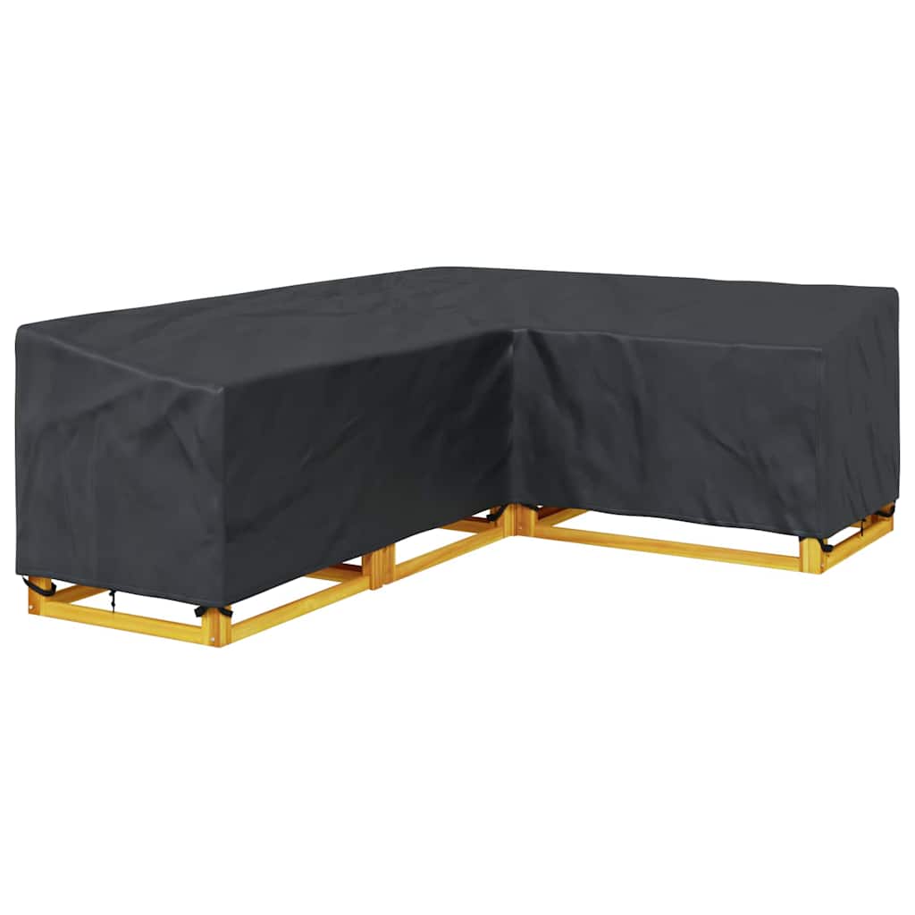 Möbelbezug Schwarz 250 x 180 x 80 cm 420D Oxford Stoff