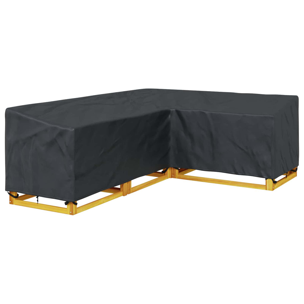 Möbelbezug Schwarz 260 x 210 x 80 cm 210D Oxford Stoff