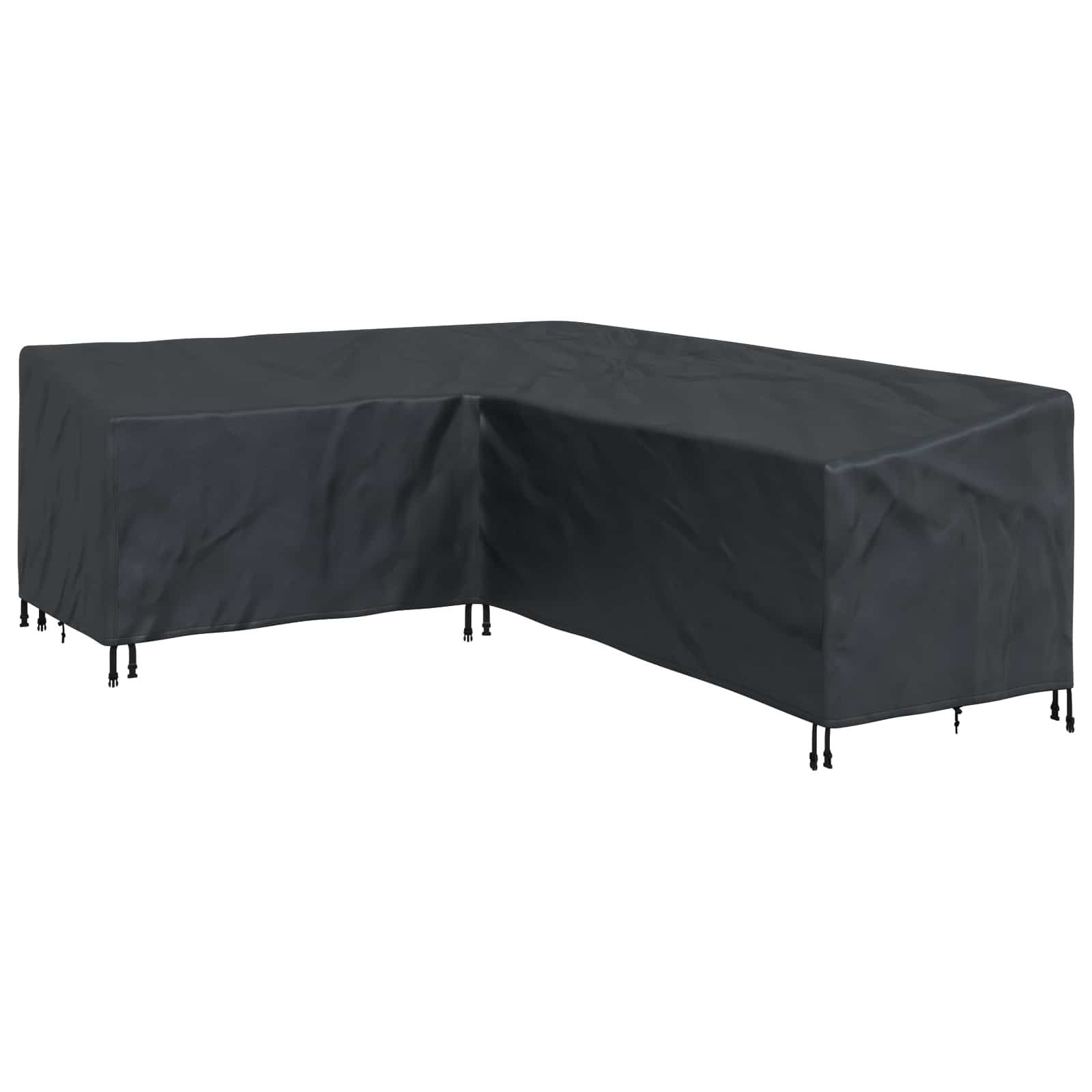 Möbelbezug Schwarz 260 x 210 x 80 cm 210D Oxford Stoff