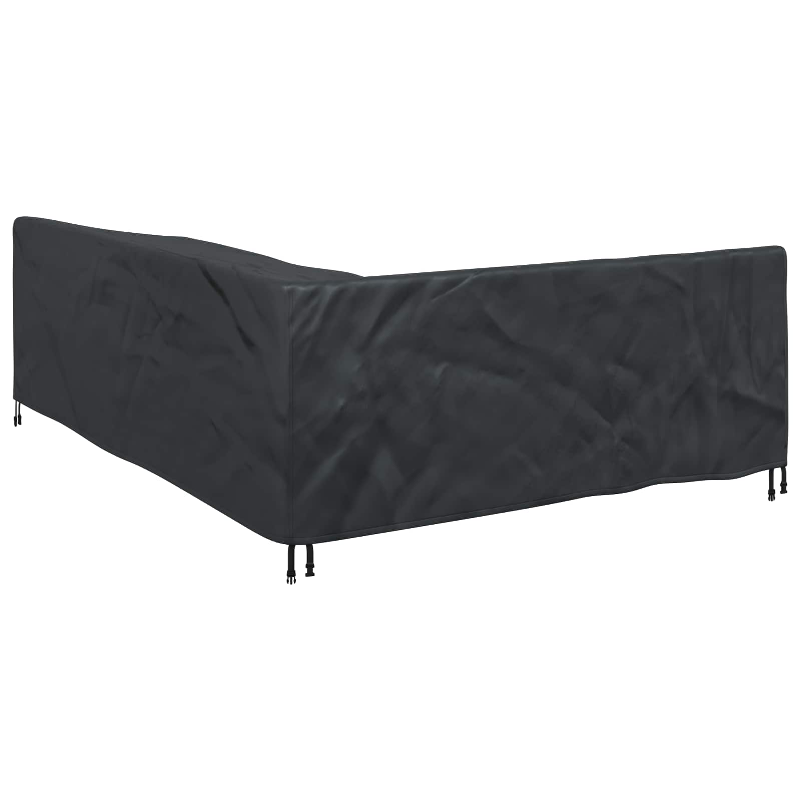 Möbelbezug Schwarz 260 x 210 x 80 cm 210D Oxford Stoff