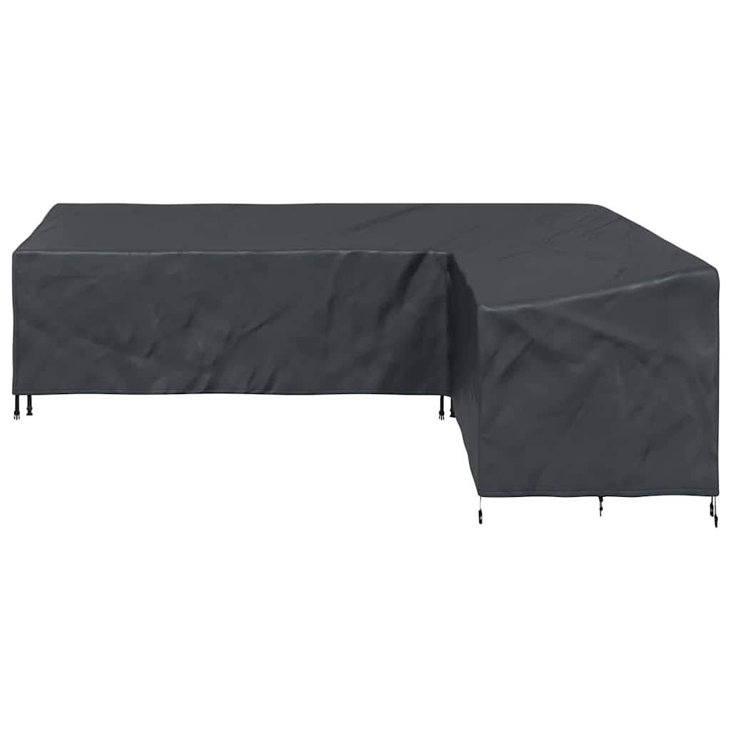 Möbelbezug Schwarz 286 x 222 x 80 cm 210D Oxford Stoff