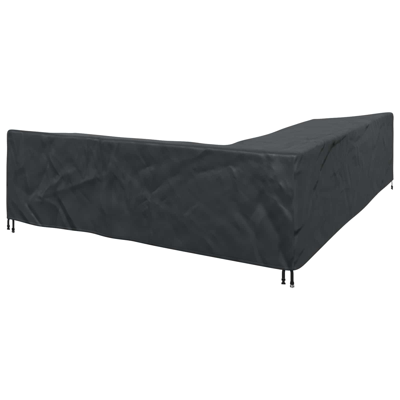 Möbelbezug Schwarz 355 x 275 x 80 cm 600D Oxford Stoff