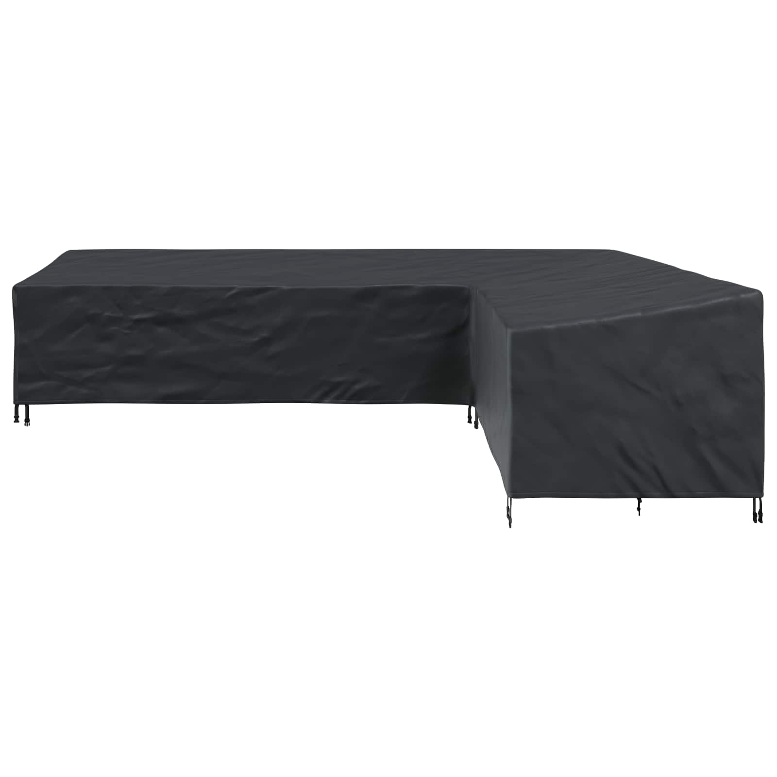 Möbelbezug Schwarz 355 x 275 x 80 cm 600D Oxford Stoff