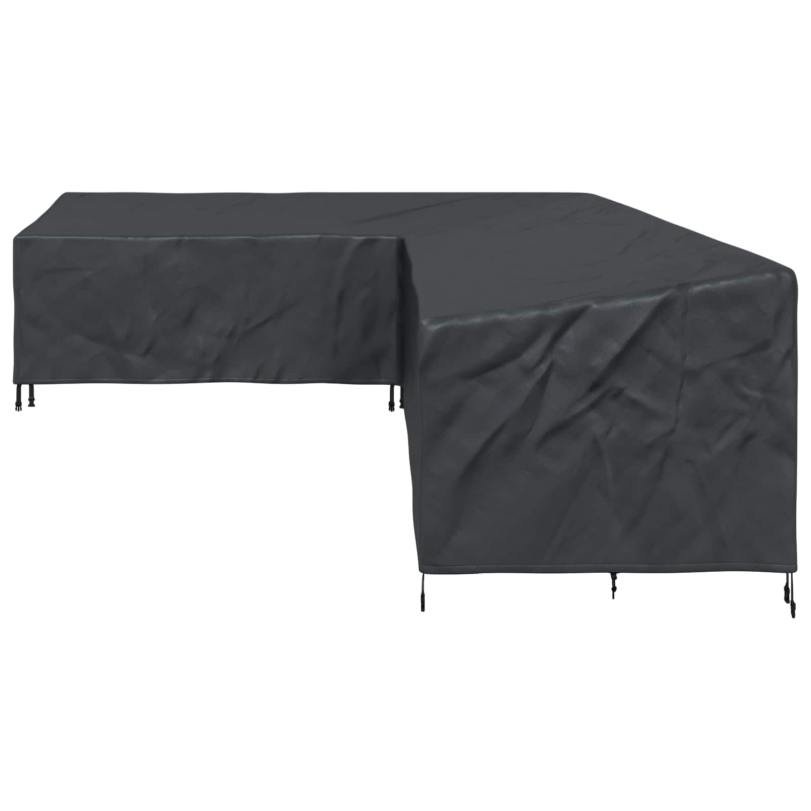 Möbelbezug Schwarz 355 x 275 x 80 cm 420D Oxford Stoff