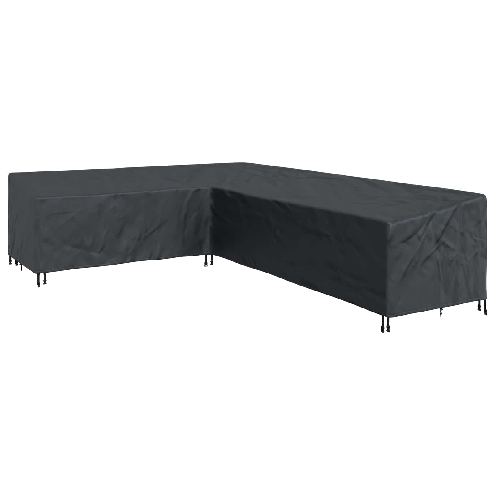 Möbelbezug Schwarz 355 x 275 x 80 cm 600D Oxford Stoff