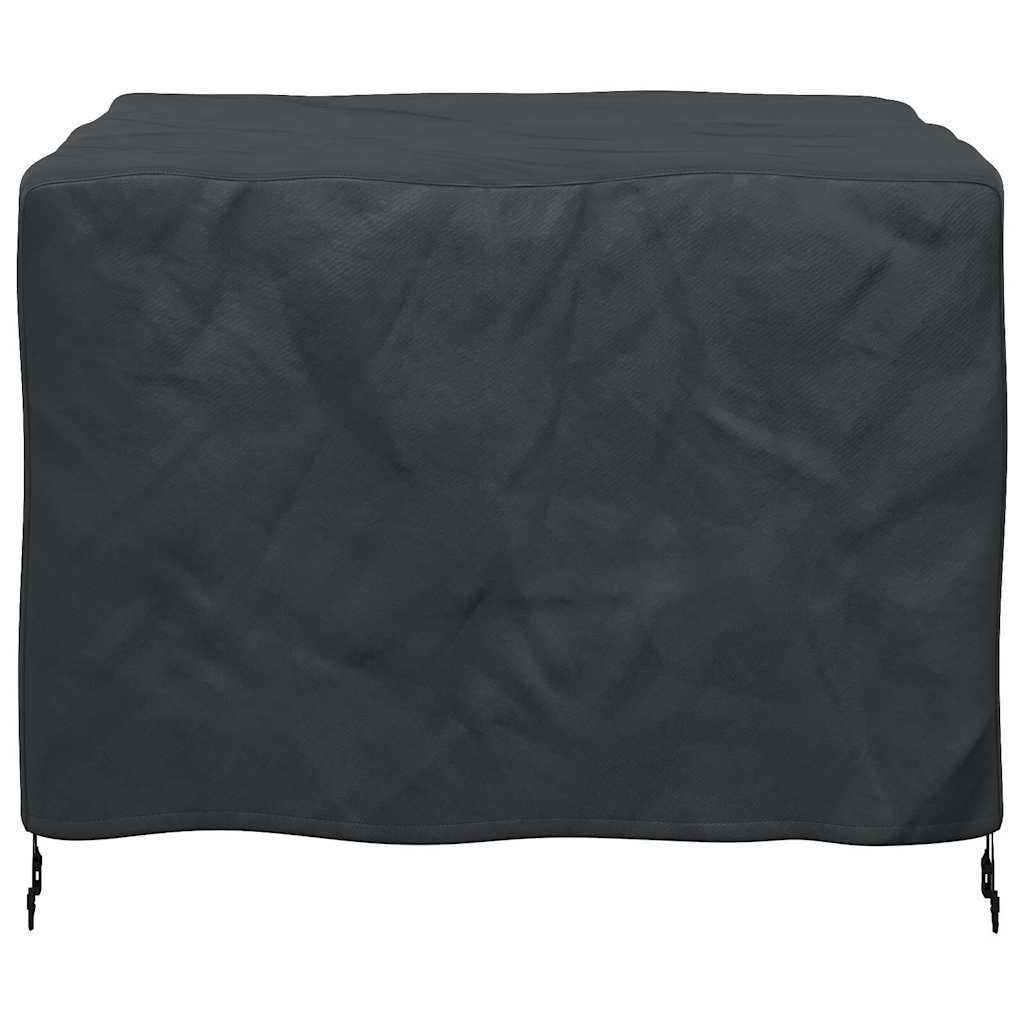 Möbelbezug Uni Schwarz 100 x 100 x 70 cm 420D