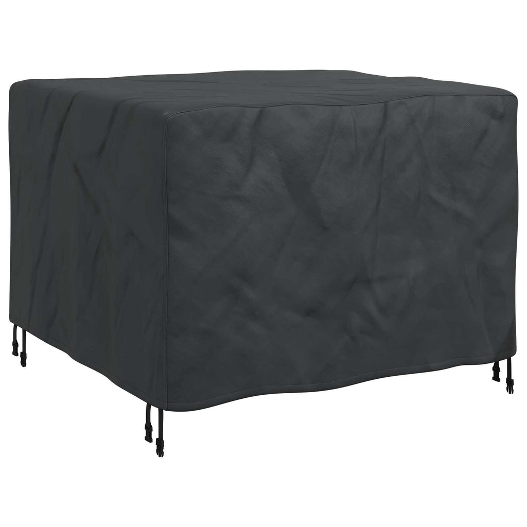 Möbelbezug Uni Schwarz 113 x 113 x 73 cm 210D