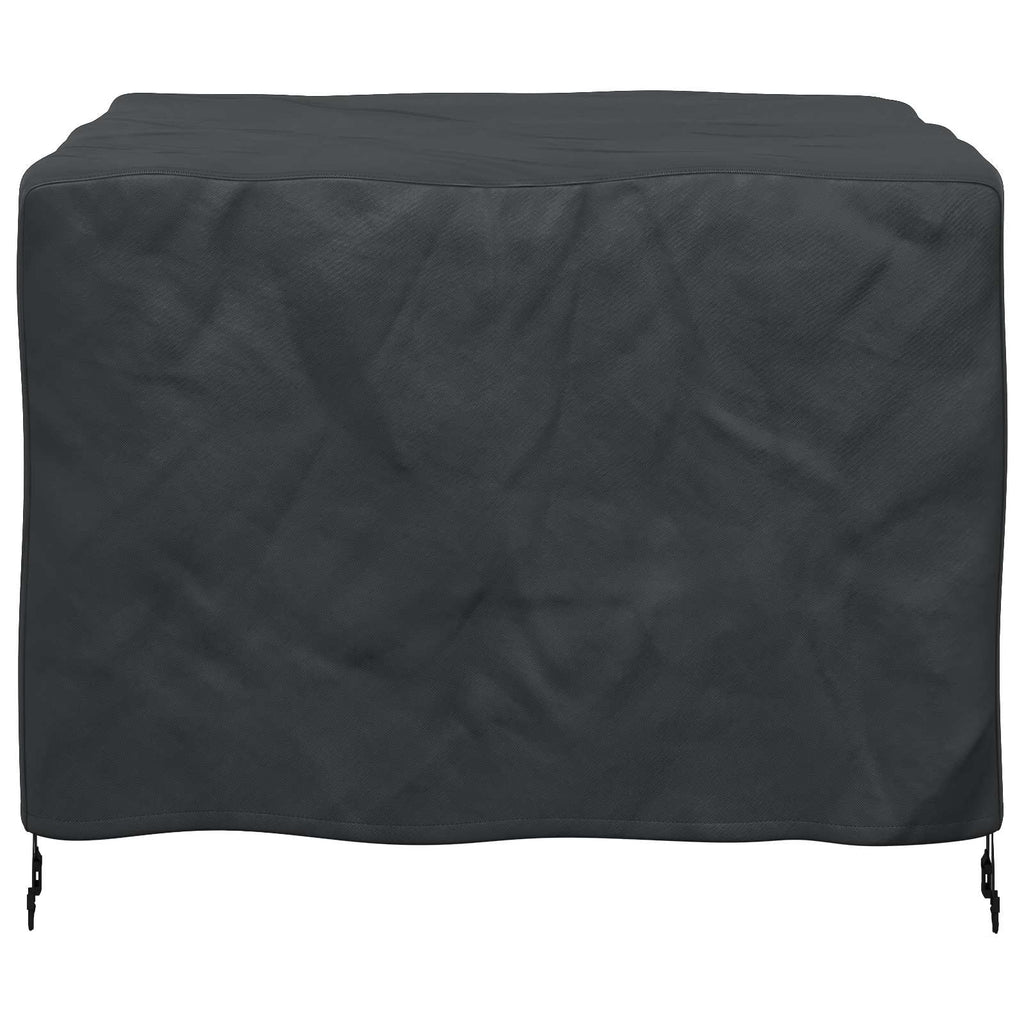 Möbelbezug Uni Schwarz 113 x 113 x 73 cm 210D