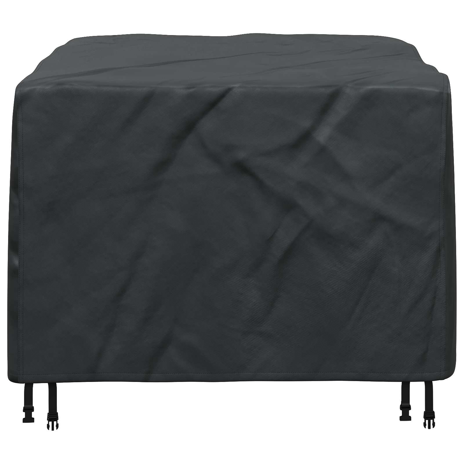 Möbelbezug Uni Schwarz 113 x 113 x 73 cm 210D