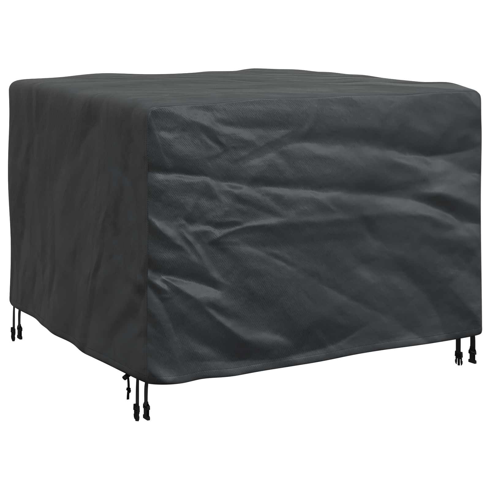 Möbelbezug Uni Schwarz 113 x 113 x 73 cm 420D