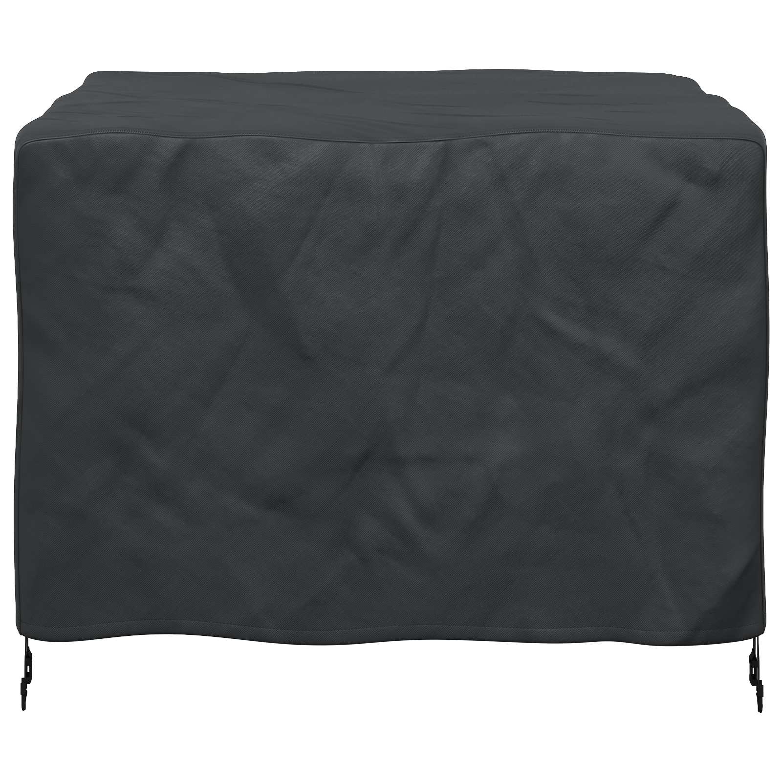 Möbelbezug Uni Schwarz 113 x 113 x 73 cm 420D
