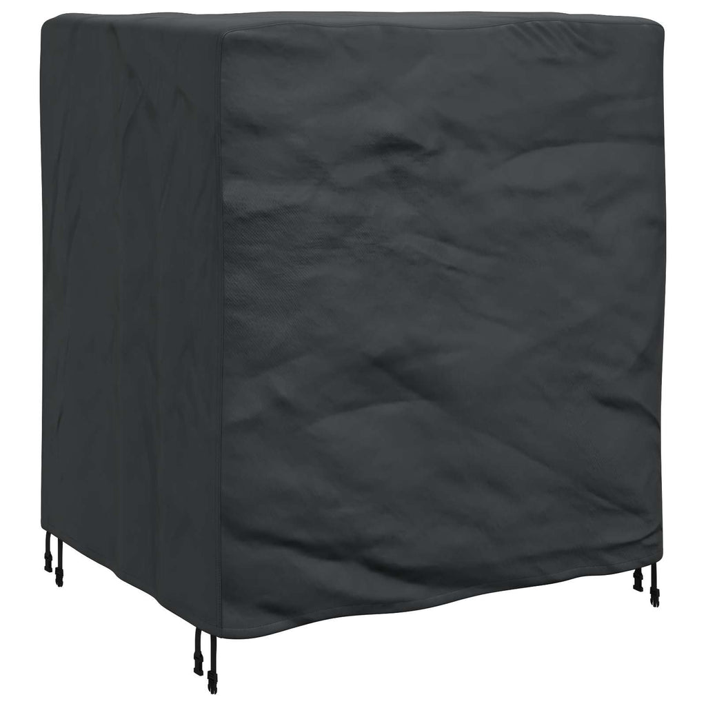 Möbelbezug Uni Schwarz 116 x 100 x 120 cm 210D