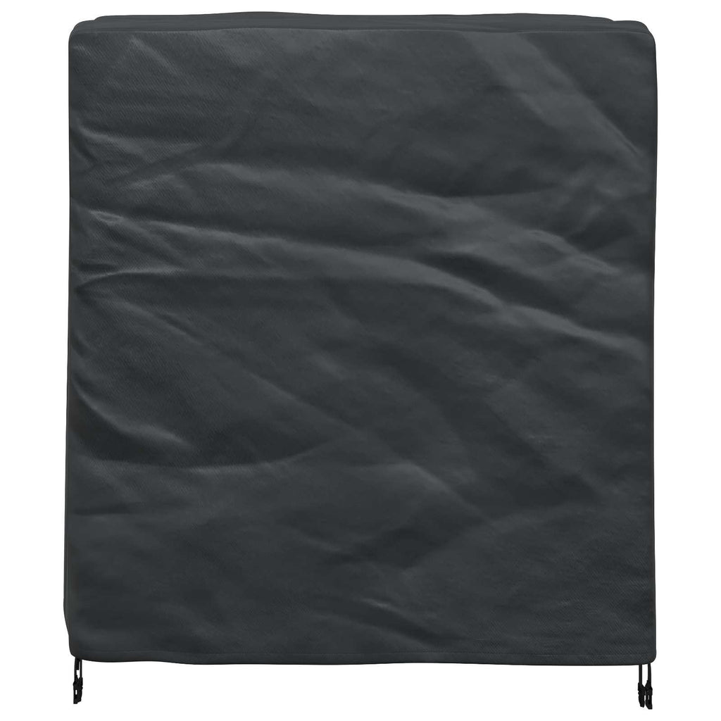 Möbelbezug Uni Schwarz 116 x 100 x 120 cm 210D
