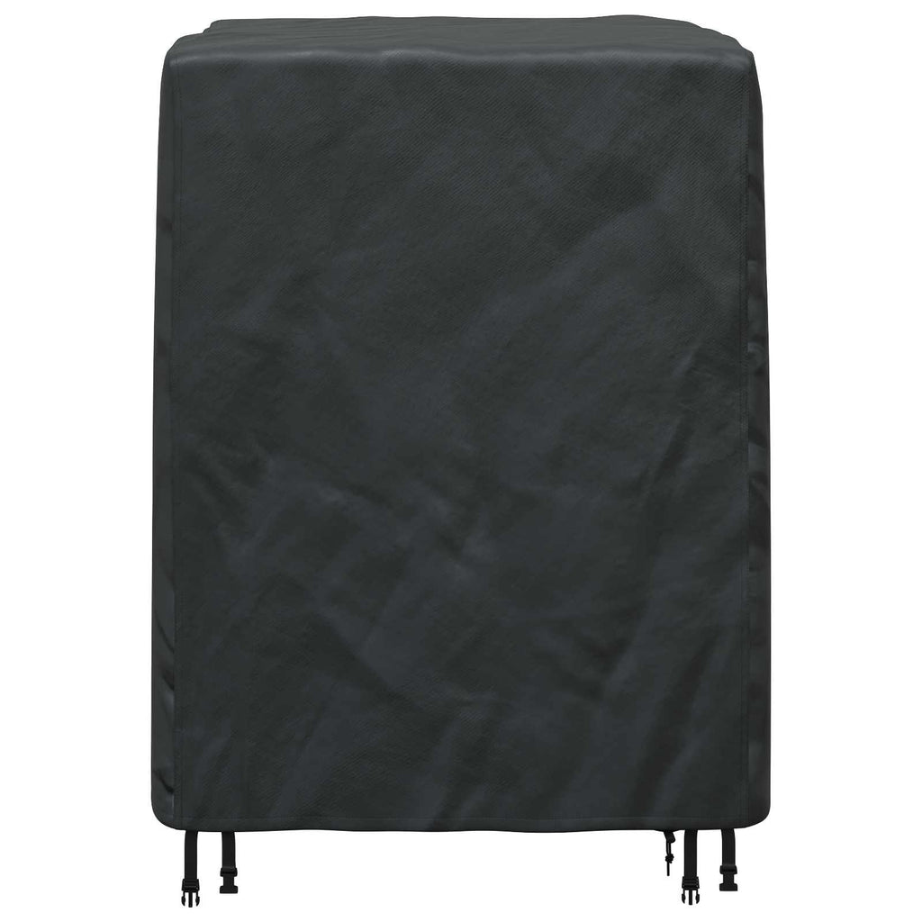 Möbelbezug Uni Schwarz 116 x 100 x 120 cm 210D