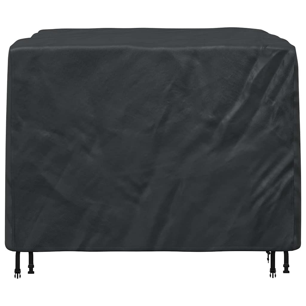 Möbelbezug Schwarz 125 x 125 x 74 cm 600D Oxford Stoff