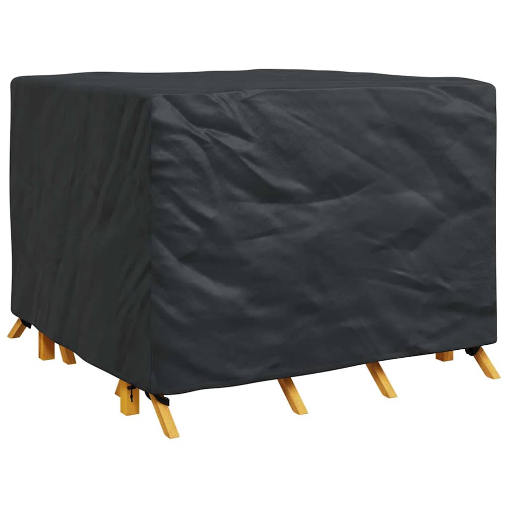 Möbelbezug Schwarz 135 x 135 x 90 cm 600D Oxford Stoff