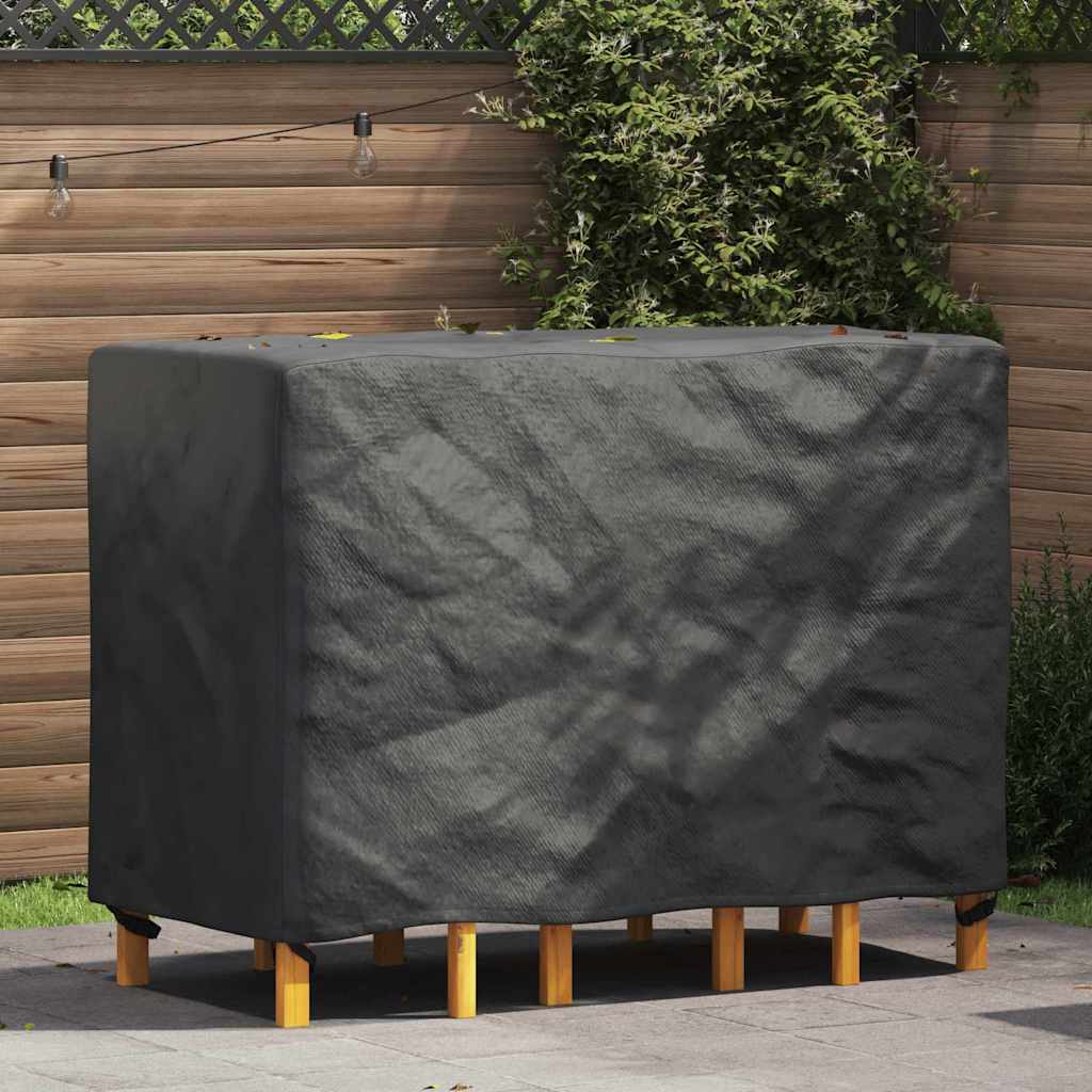 Möbelbezug Uni Schwarz 130 x 80 x 70 cm 210D