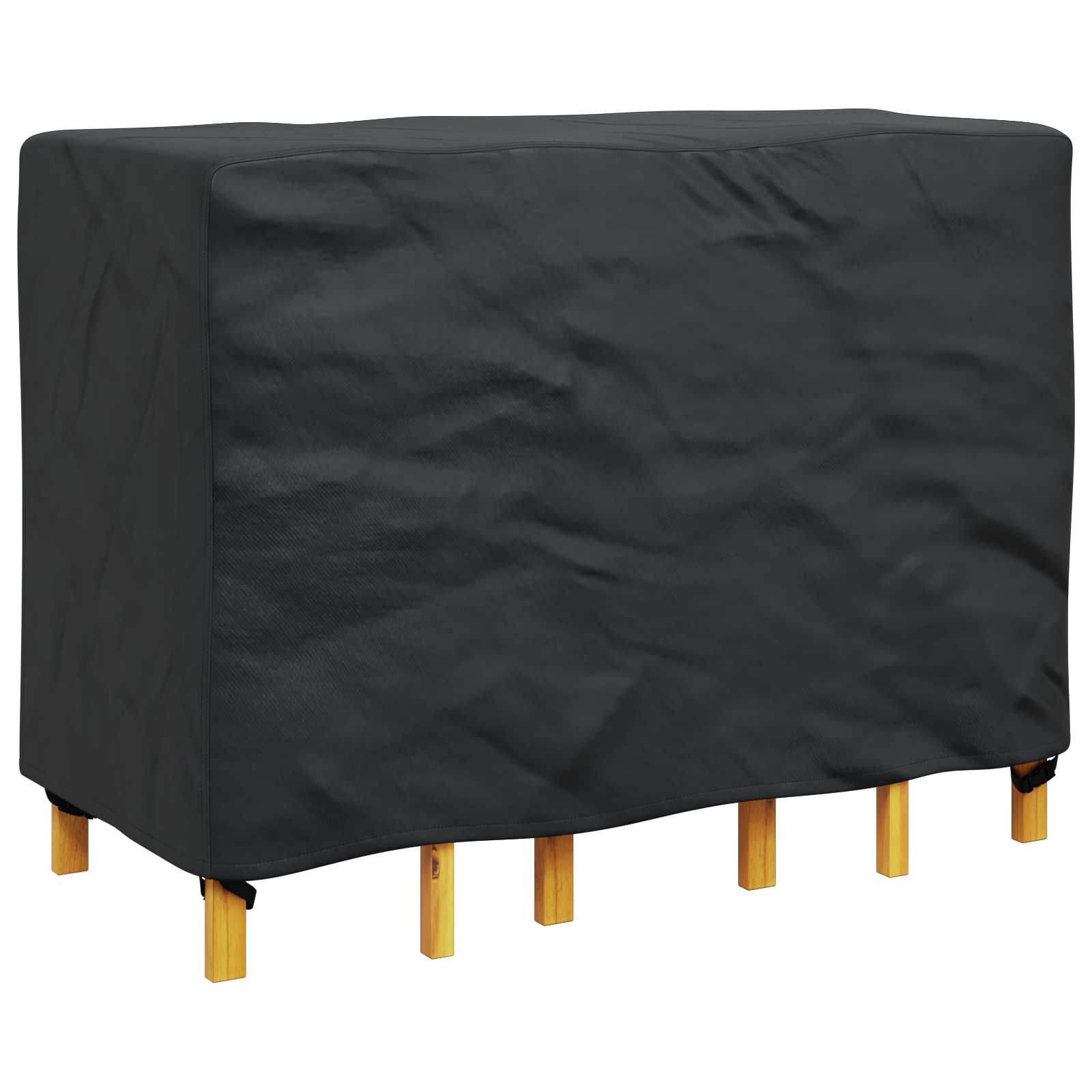 Möbelbezug Uni Schwarz 140 x 70 x 90 cm 210D
