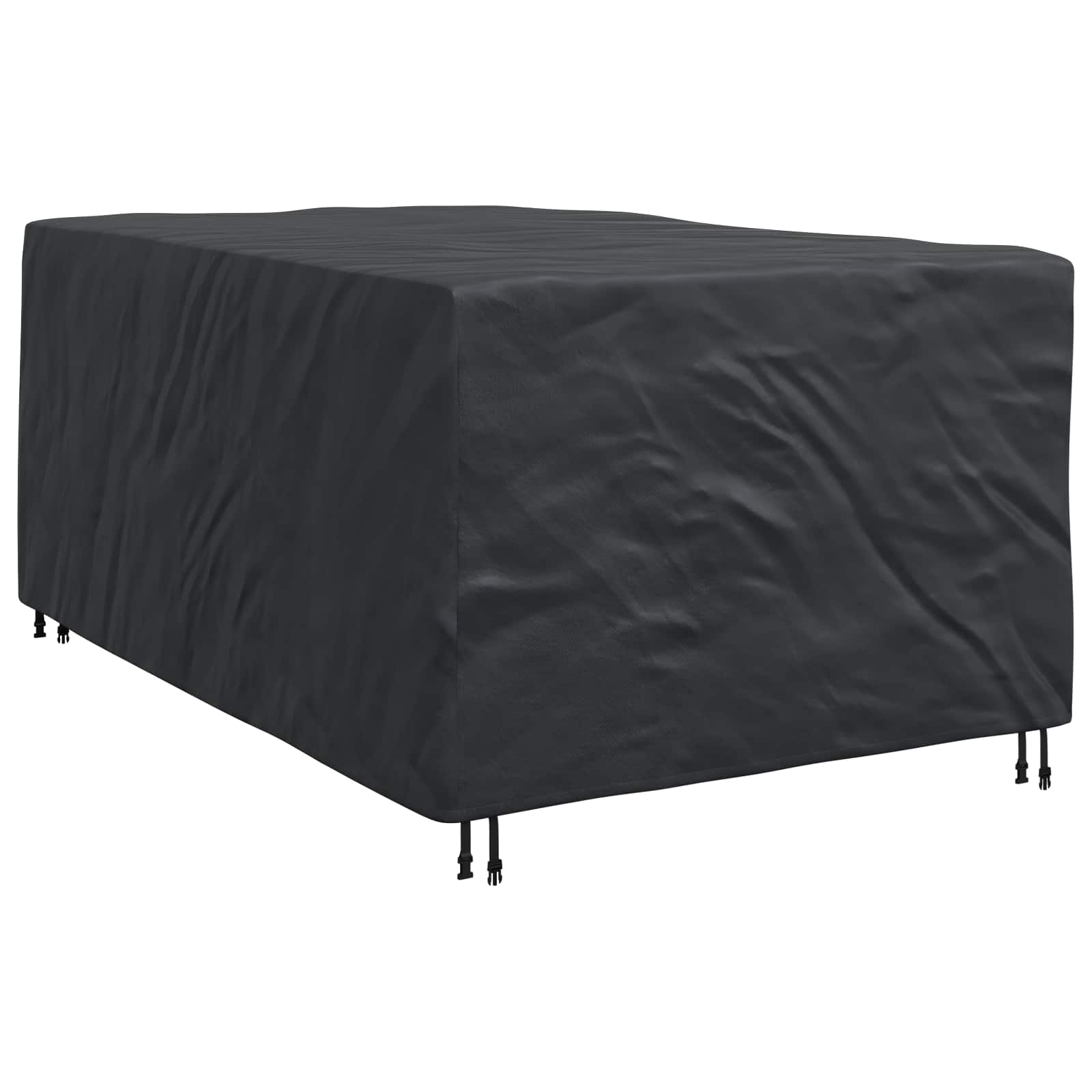 Möbelbezug Uni Schwarz 143 x 225 x 90 cm 420D