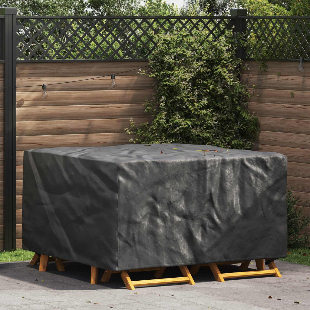 Möbelbezug Uni Schwarz 150 x 150 x 75 cm 420D