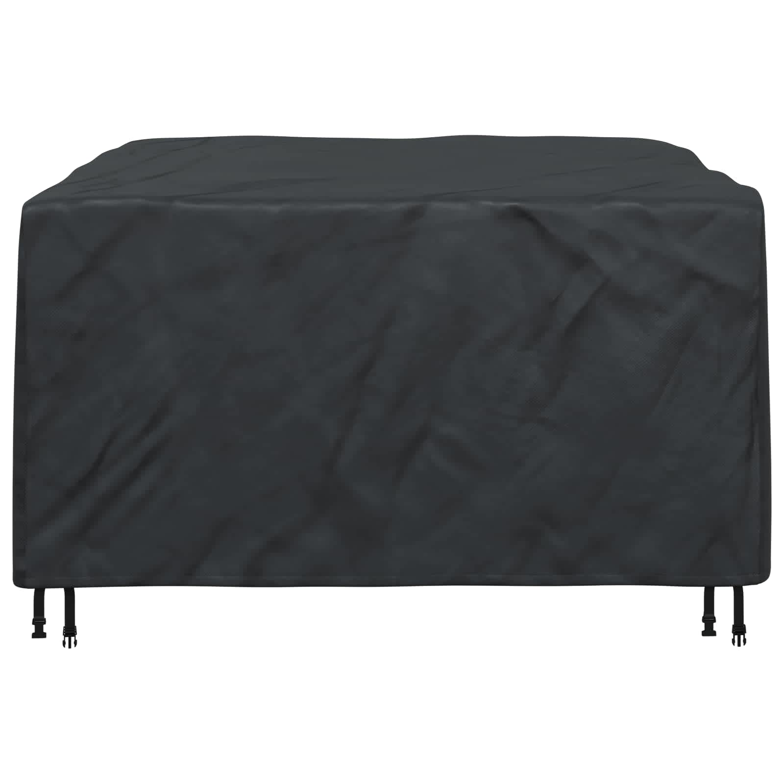 Möbelbezug Uni Schwarz 150 x 150 x 75 cm 420D