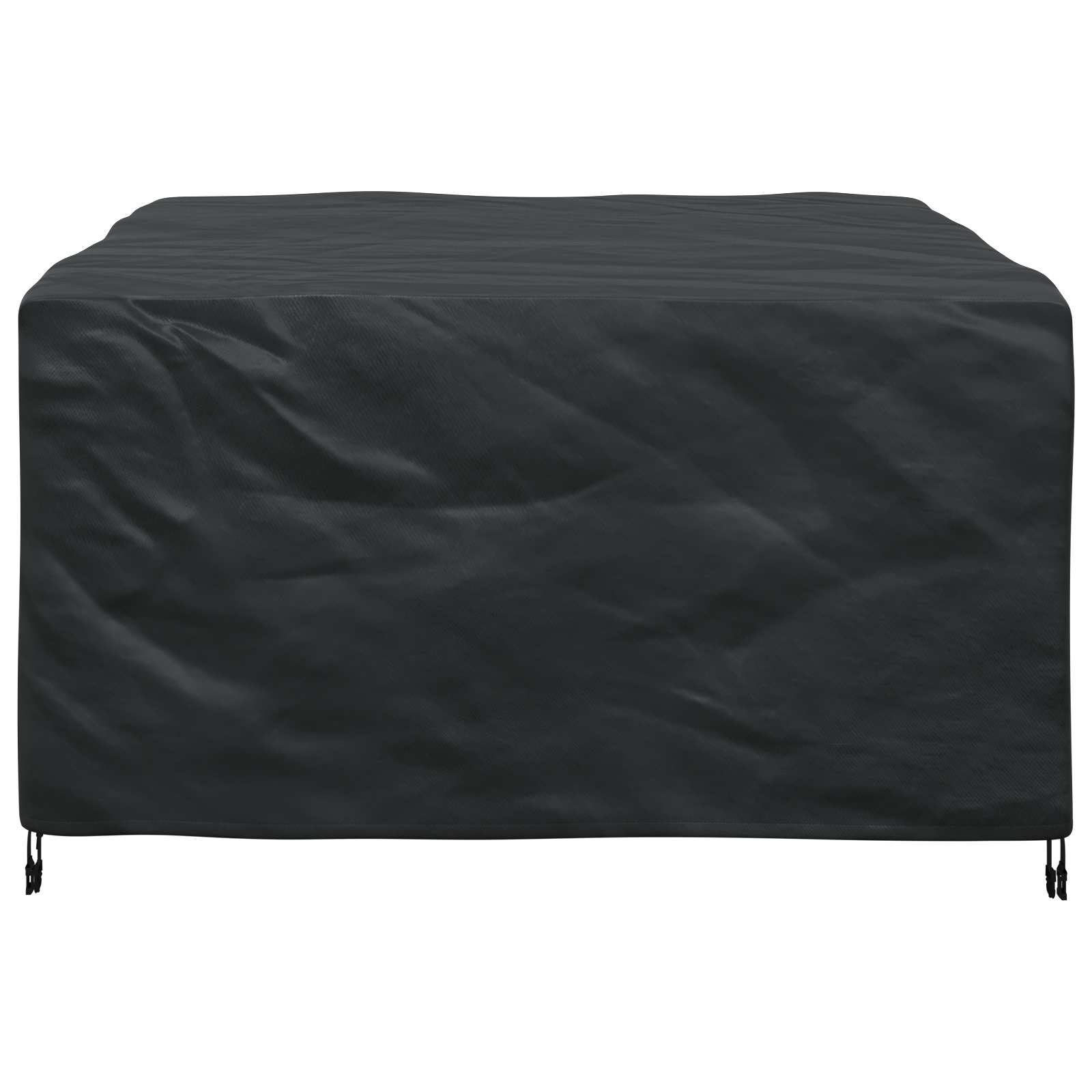 Möbelbezug Uni Schwarz 150 x 150 x 75 cm 420D